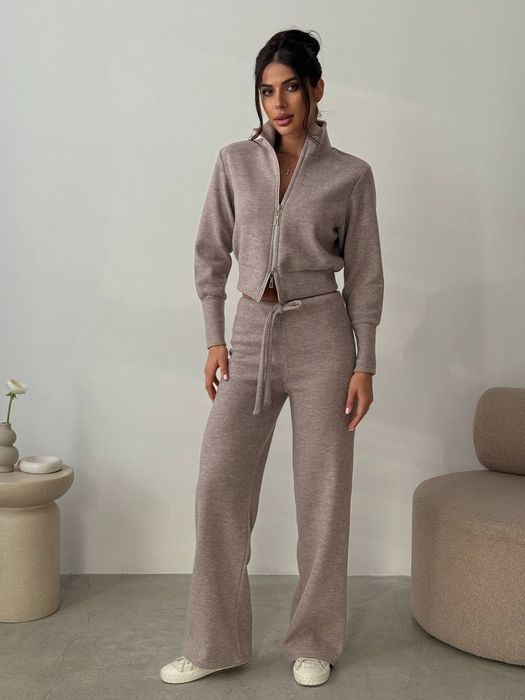 Кашеміровий костюм штани палацо