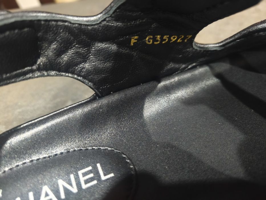 Damskie sandały Chanel roz 38