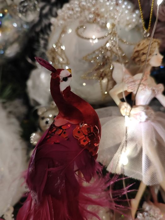 Набір,  новорічні іграшки. Новорічний декор.