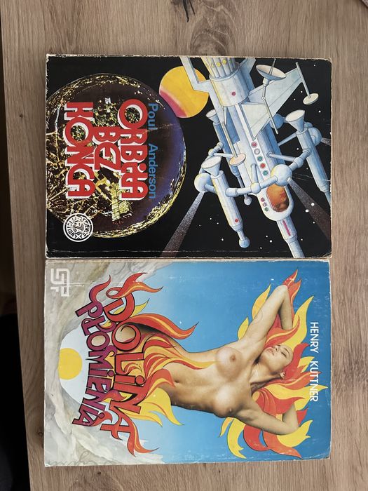 Zestaw książek SF z lat 90. | Henry Kuttner + Poul Anderson
