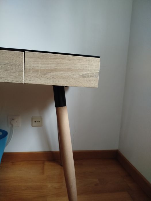 Secretária vidro temperado