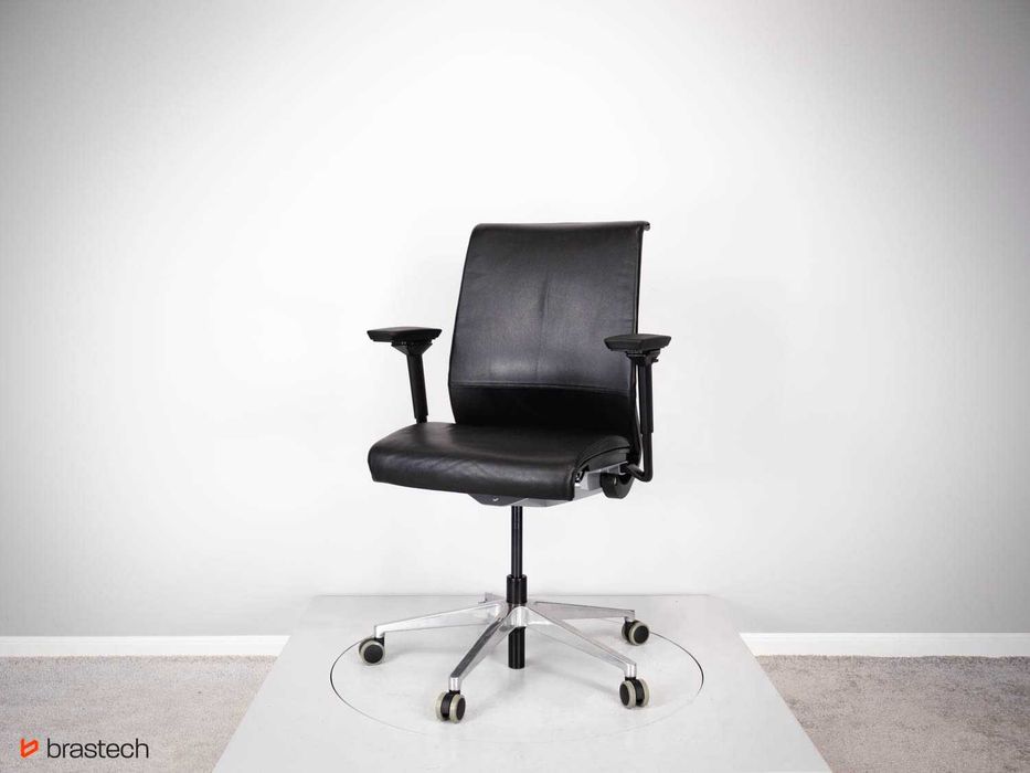 Fotel biurowy Steelcase Think V1 Darmowa Dostawa Skórzany