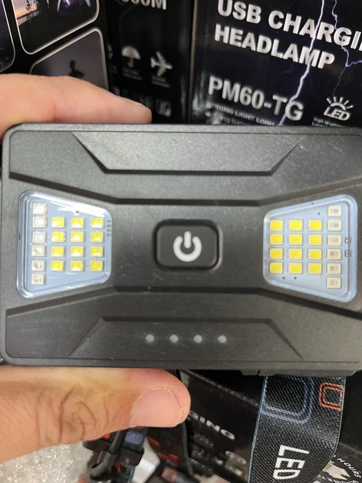 Lanterna de cabeça mais potente do mercado 3 baterias