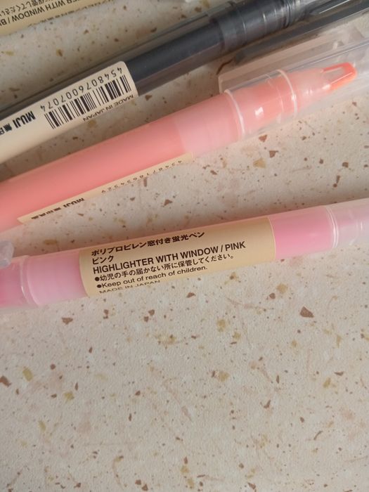 Długopis żelowy muji Japan 4 szt nowe