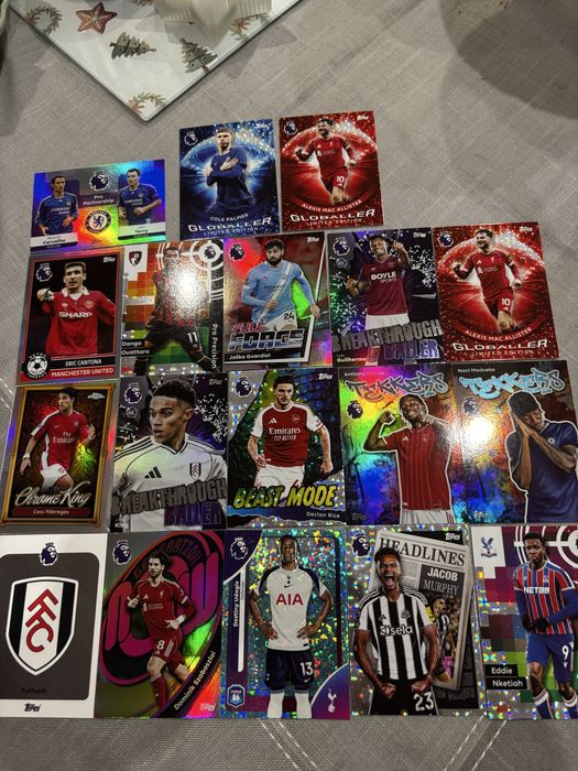 Karty topps 2026 premier league