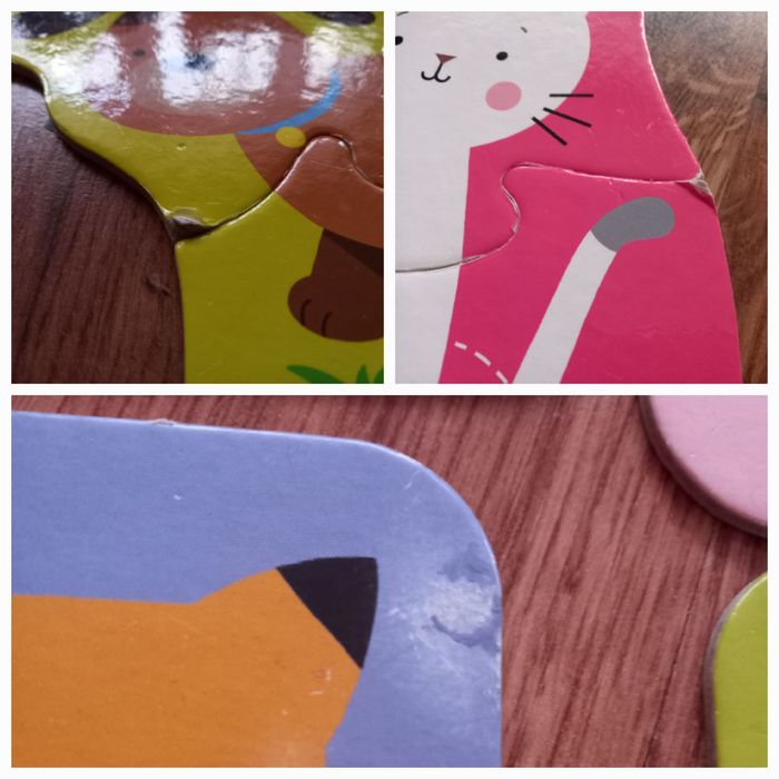 Puzzle dla maluszka 2 elementy