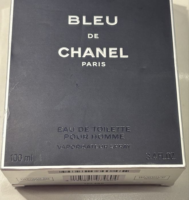 Oryginalny opakowanie po perfumach BLUE DE CHANEL 100ml