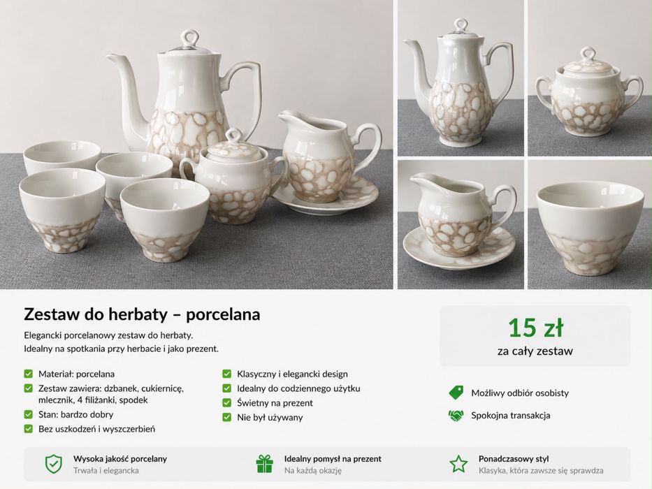 Komplekt 4 krzeseł ,sprzęt kuchenny