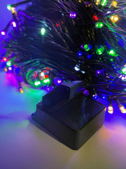 Lampki 300 LED choinkowe oświetlenie święta kolorowe wielokolorowe