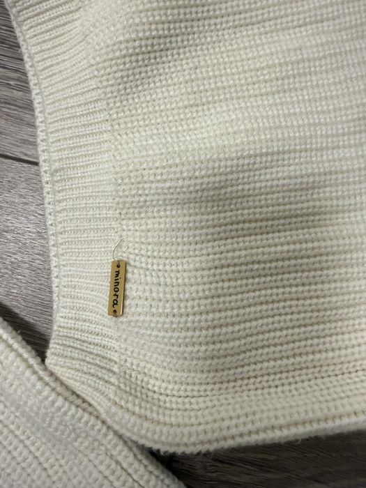 Вʼязаний костюм молочний