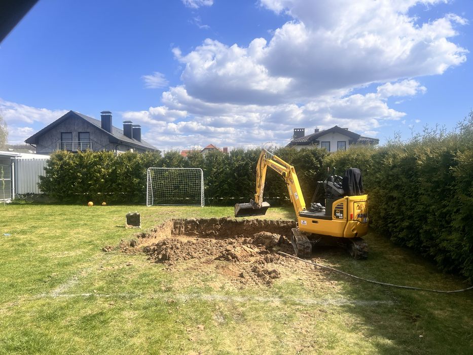 Міні екскаватор, міні трактор, екскаватор, мінік