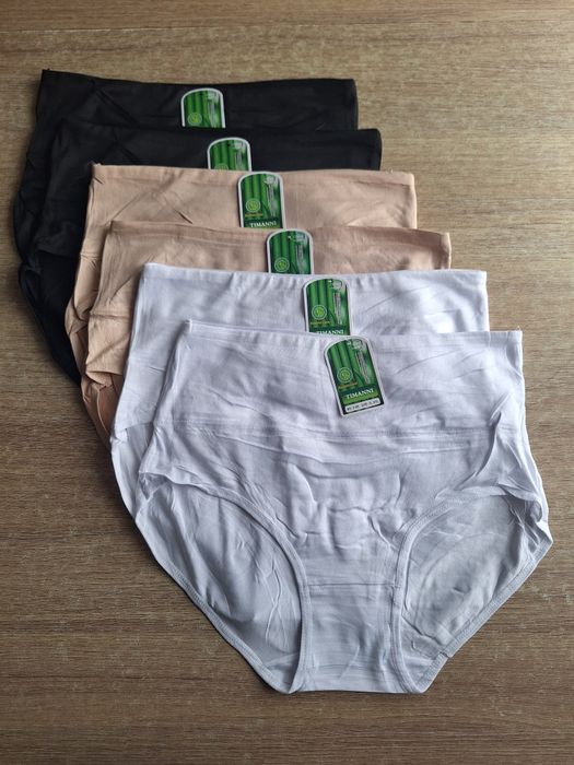 6x figi damskie bambusowe XL/2XL