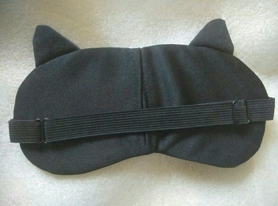 Маска для сна котик собака  зайка