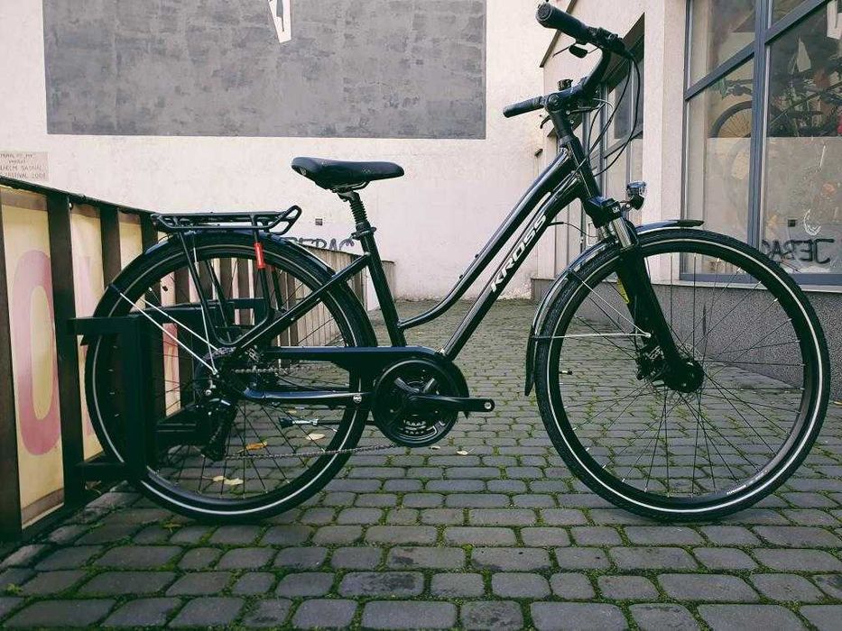 Kross Trans 4.0 Lady, czarny, 28", shimano acera, rozm. M - WYPRZEDAŻ!