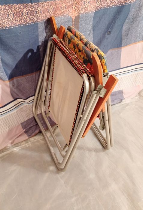 Fotele turystyczne PRL