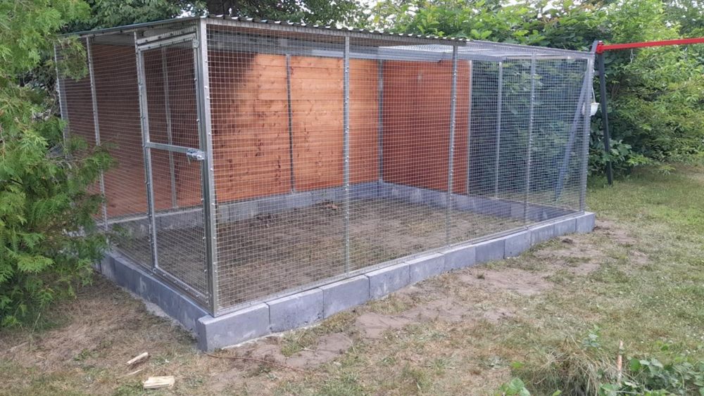 Woliera dla kota ptaków zwierząt 3x2 4x2 4x3
