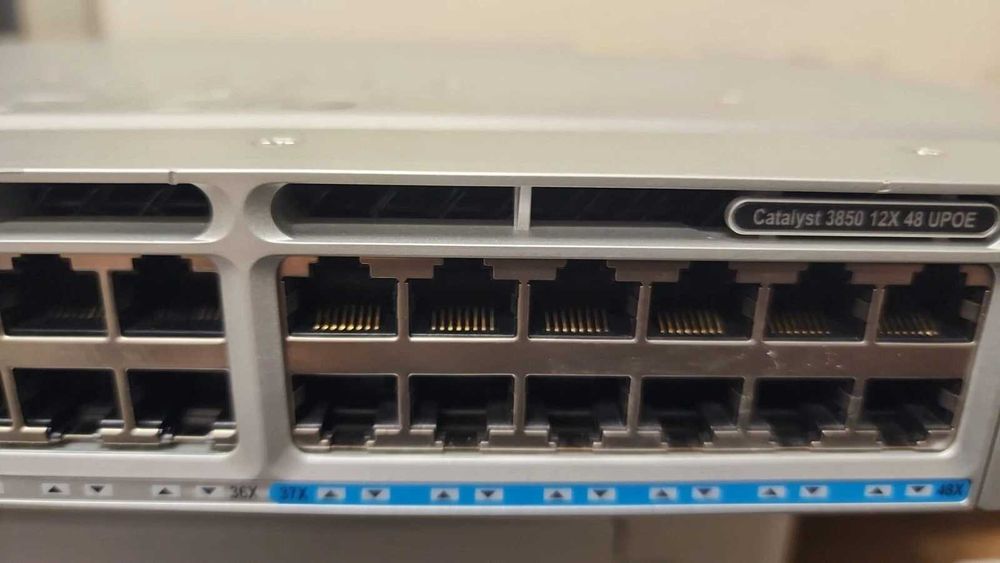 Комутатор/ світч WS-C3850-12X48U-L UPoE