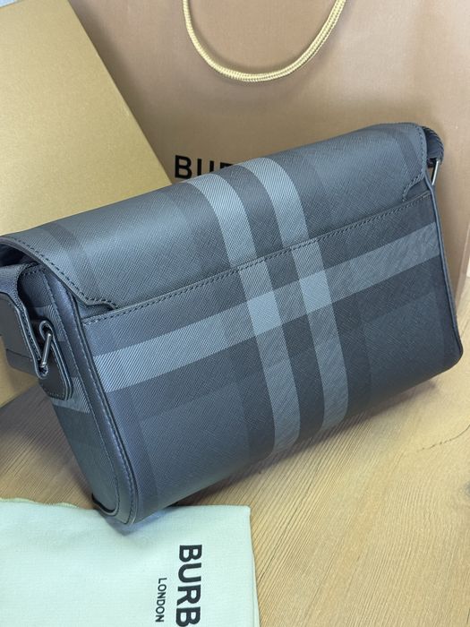 Burberry Black Small Wright Bag