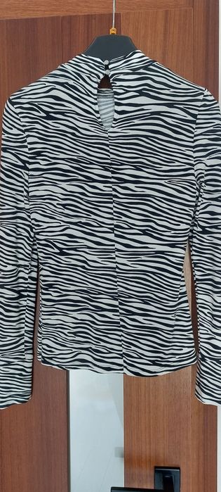 Bluzka zebra biało czarna Orsay r. S, 36