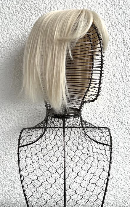 Premium Ultra włosy doczepiane, platynowy blond, topper, 210.