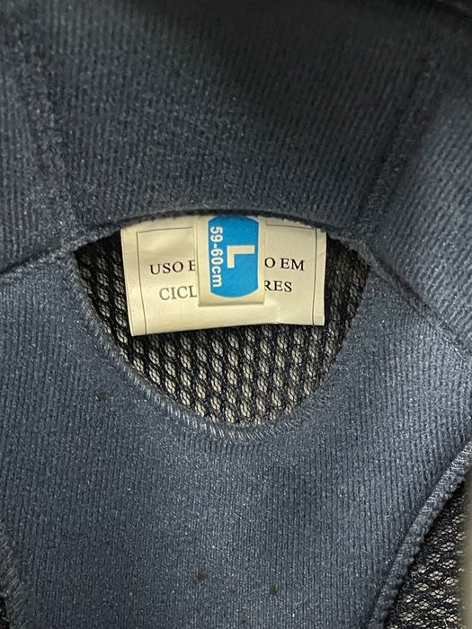 Capacete e óculos vintage