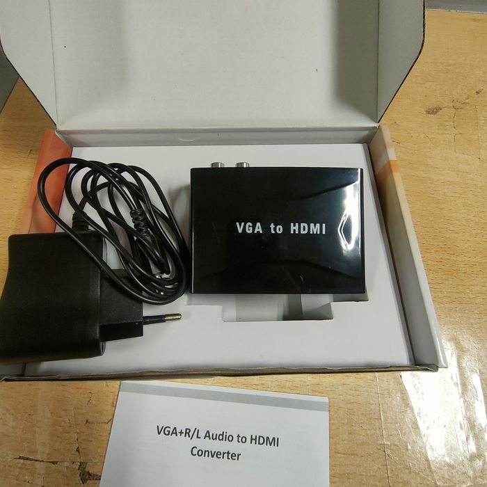 VGA+R/L Audio to HDMI Conversor