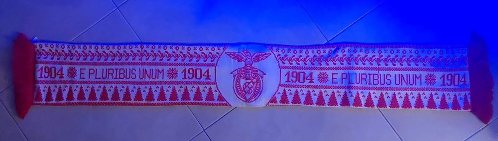 cachecol do Benfica Natal