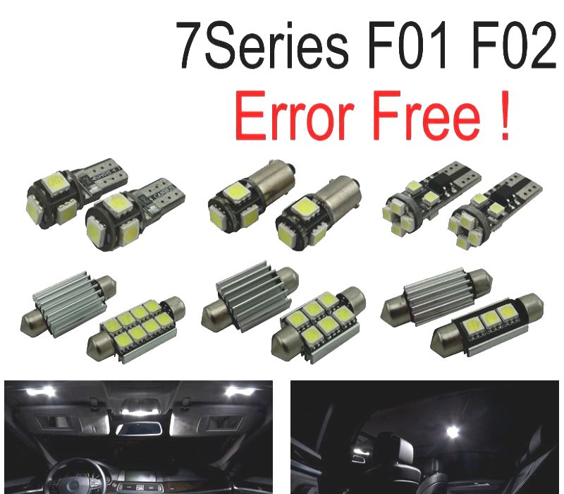 KIT 31 LÂMPADAS LED INTERIOR BMW SÉRIE 7 F01 F02 740LI 750I 760LI 750LI XDRIVE ACTIVEHYBRID 09-15
