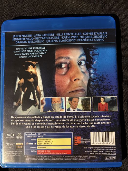 Aenigma - Lucio Fulci Blu ray