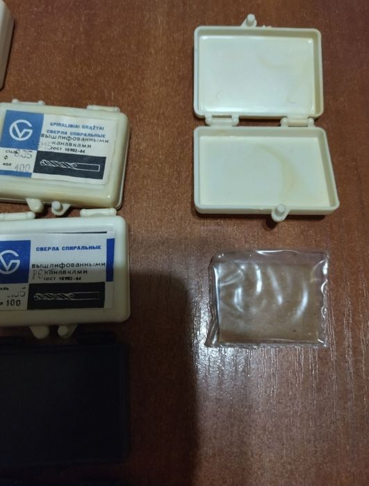 Мини свёрла 0,3 мм и 0,35 мм СССР