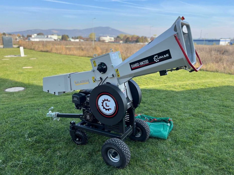 Подрібнювач гілок Щепоріз Садовий подрібнювач деревини Дроворуб Шредер