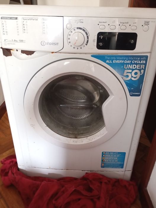 Máquina secar e lavar