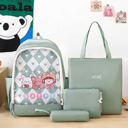 Школьный рюкзак новый набор в комплекте + 3 значка