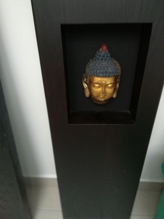 Quadro com Busto do Buda
