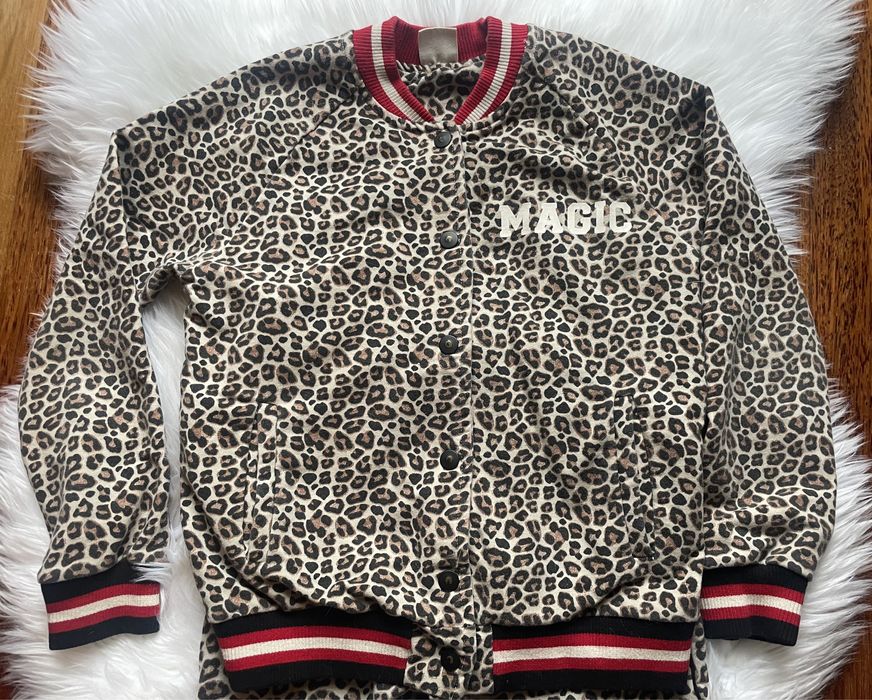 Dres bluza i spodnie w panterkę Zara Kids rozm. 134 y.9-10