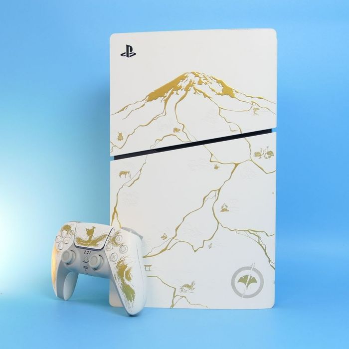 Ігрова консоль / приставка Sony PlayStation 5 Slim 1TB Ghost of Yotei Limited Edition. Игровая консоль/приставка Sony PlayStation 5 Slim 1TB Ghost of