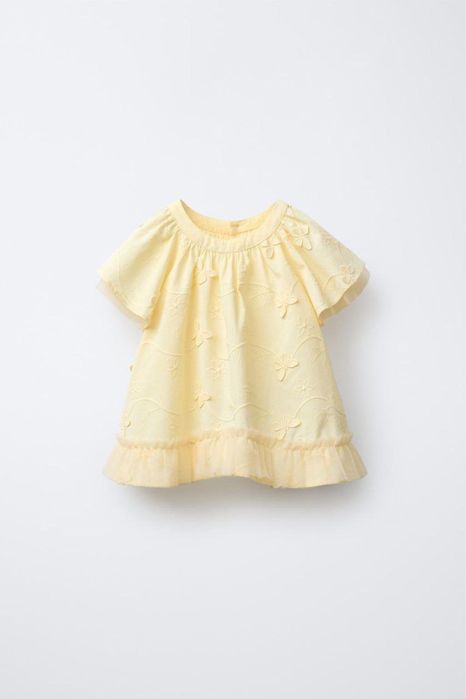 Блузка з метеликами бренду 98 110  zara