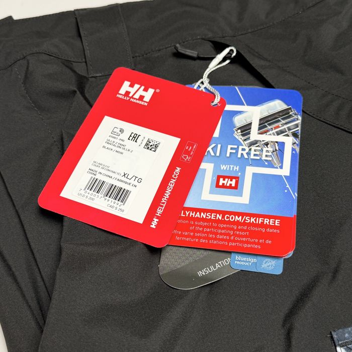 ОРИГІНАЛ Чоловічі Лижні Штани Helly Hansen XL з США