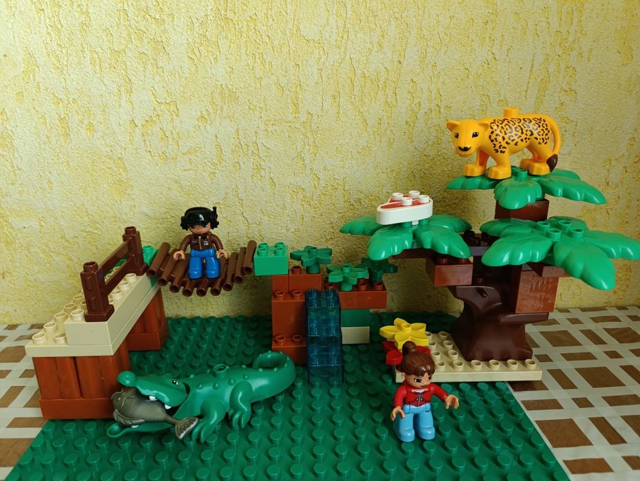 Lego Duplo Safari 6156. З великою будівельною пластиною