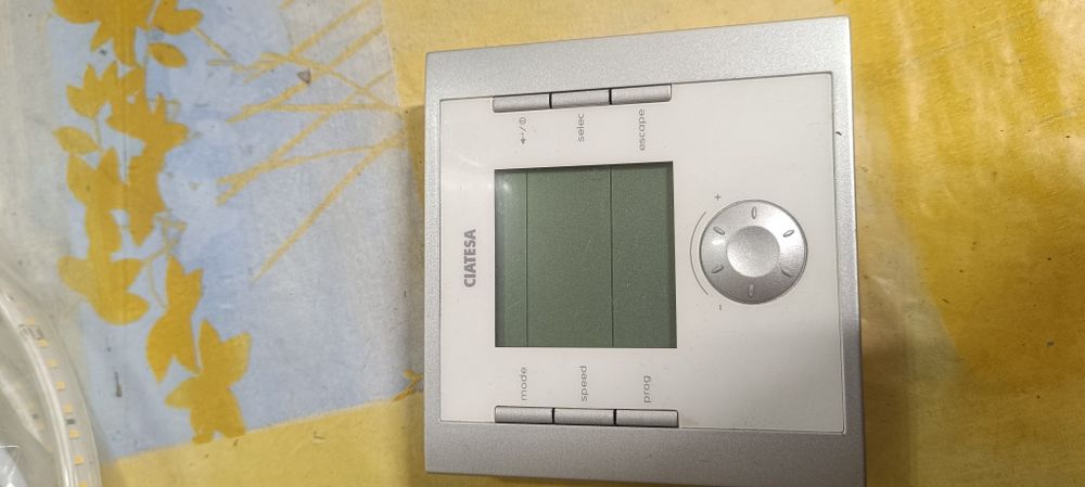 Termostato digital ciatesa,estava a controlar um chiller