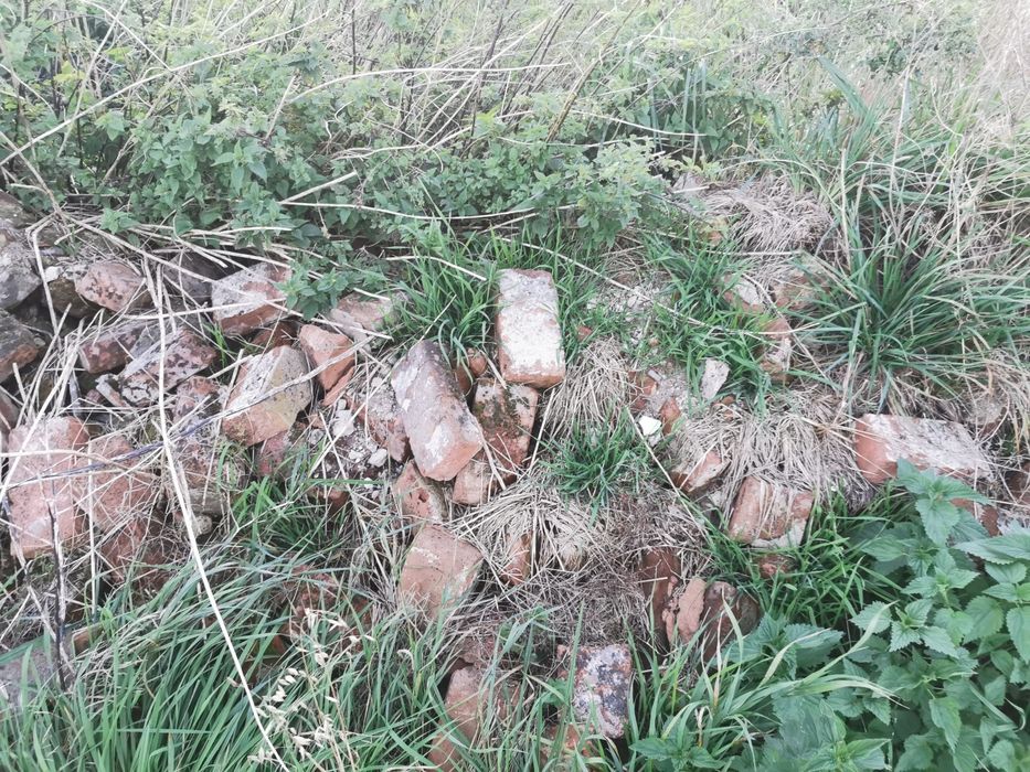 Gruz cegły Czerwone