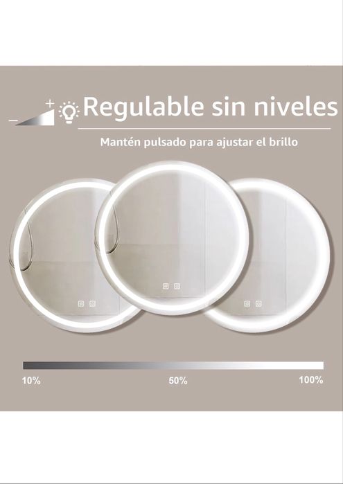 Espelho de WC com luz