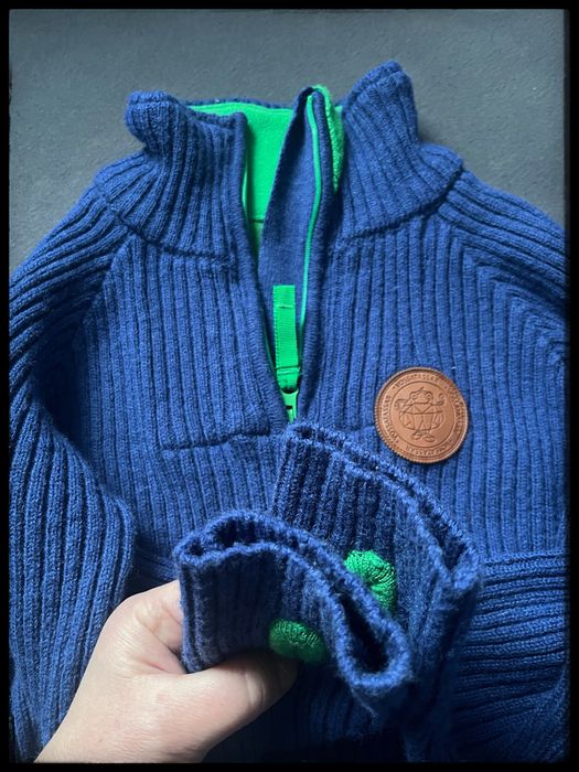 Ciepły wełniany sweter Vossatassar 120, golf