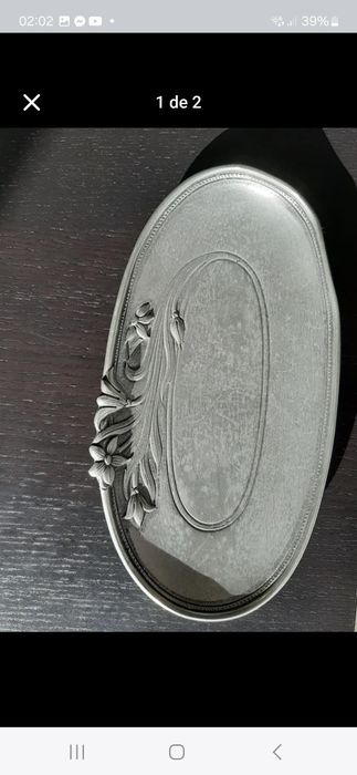 Vendo peça em estanho