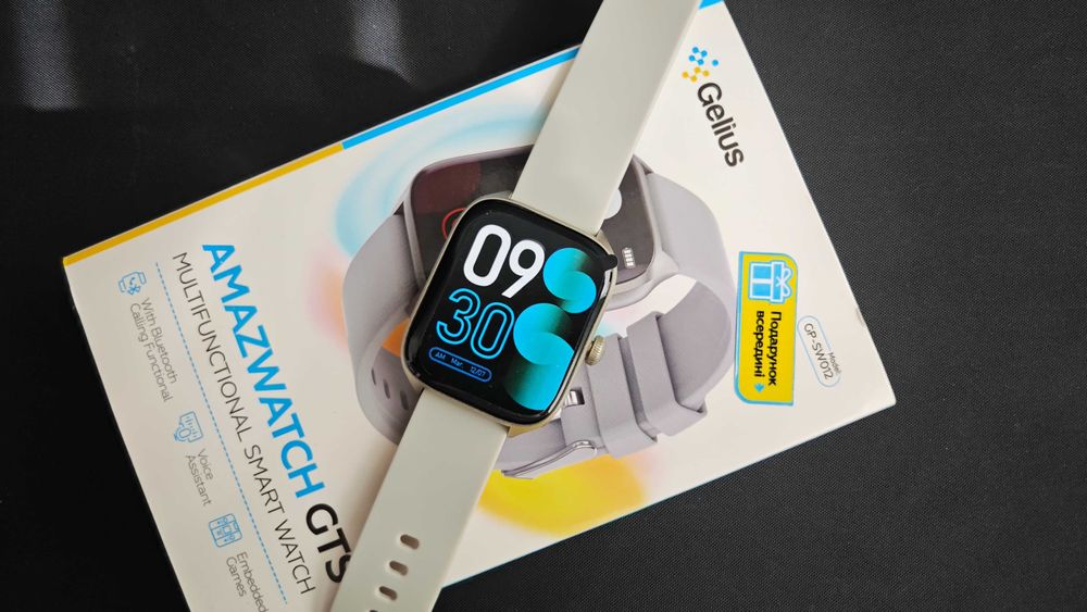Смарт годинник Gelius GP-SW012 (Amazwatch GTS)