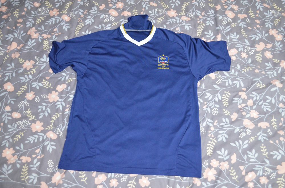 Вінтажна футбольна футболка збірна Франції Рібері 22