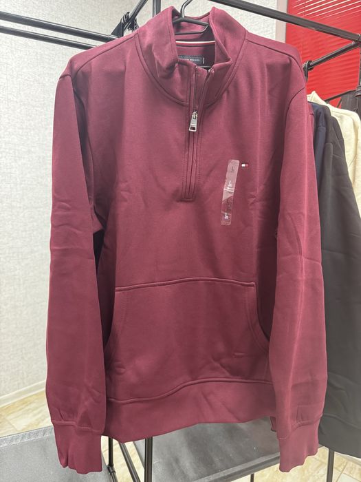 Толстовка чоловіча світшот Tommy Hilfiger на флісі L, XL, XXL