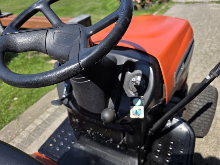 Husqvarna LT141 14HP Briggs 2 noże Manual  Mulczer  Traktorek Kosiarka