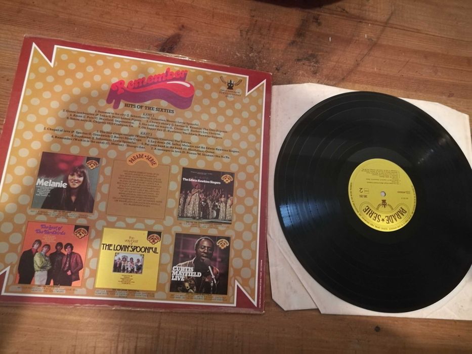 VARIOS - REMEMBER  HITS OF THE SIXTEES (Melanie, Lovin's Spoonfull, The Tockens etc) LP