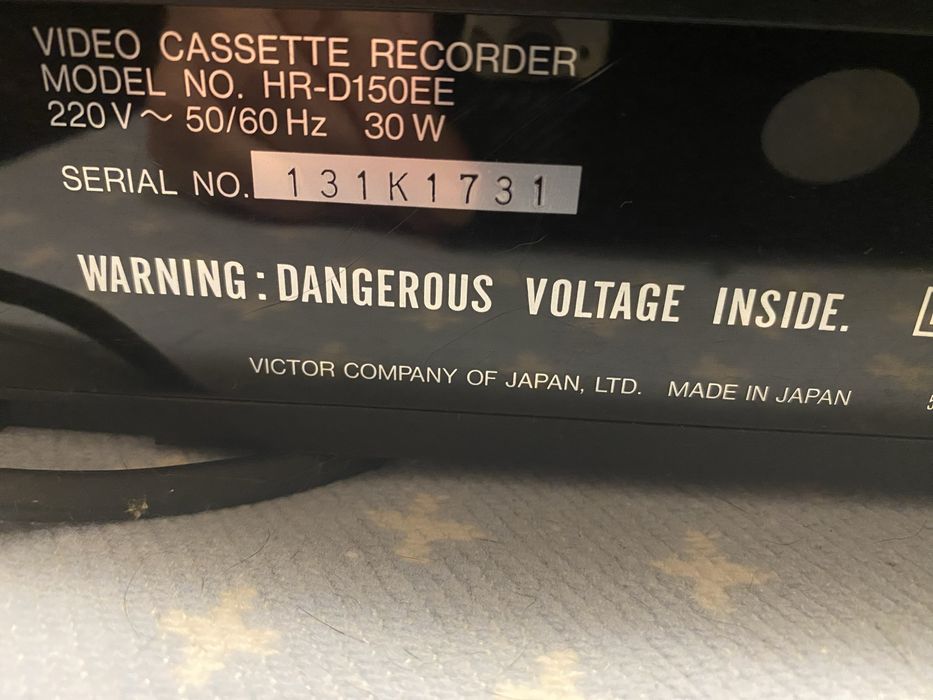 JVC HR-D150EE magnetowid